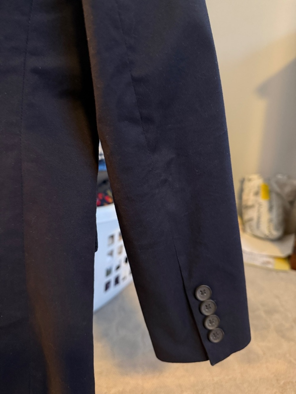 Crewcuts Navy Blue Boys' Two-Button Blazer - Picture 10 of 10